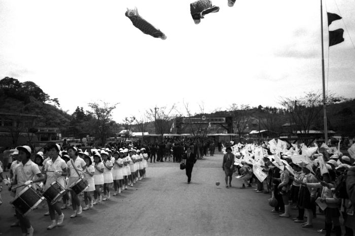 1967年4月　開通当日の様子