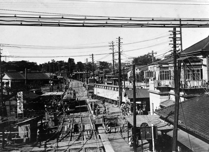 玉川電気鉄道 渋谷駅（1934年）