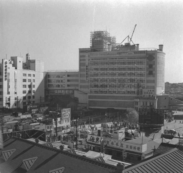 玉電ビルを増築した東急会館