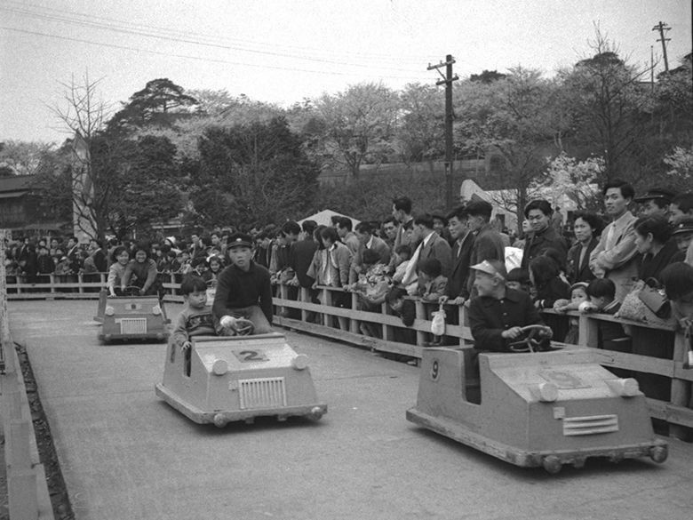多摩川園 園内の様子 (遊戯物)